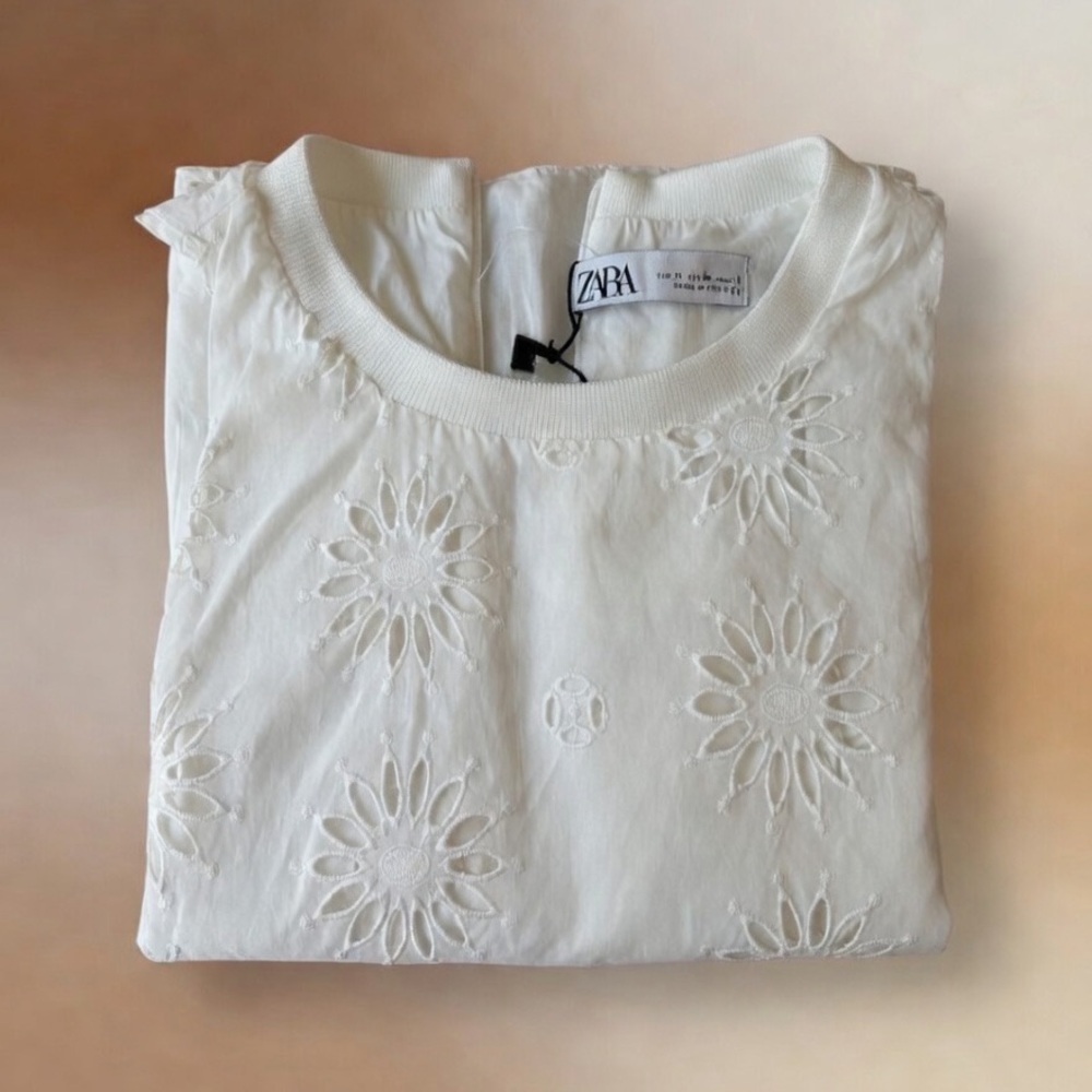 R11, NWT Zara White Cropped Sleeveless Top